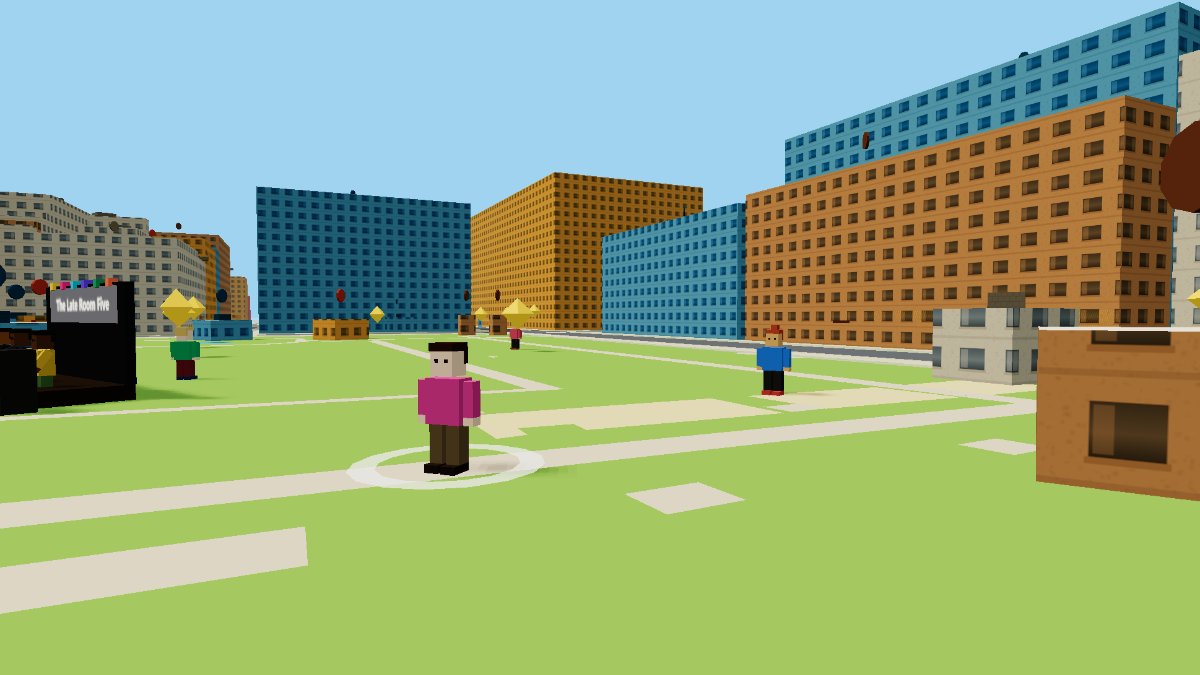 A view in World Sim Social